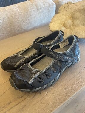 Merrell Women’s Black Waterpro Pandi 2 Mary Jane Shoes Size 8 Vibram JBU Sport